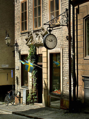 A side street in Stockholm