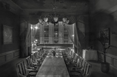 Private dining room - National Hotel at 10:00 am