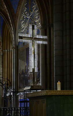 The crystal cross - Uppsala Donkyrka