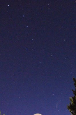 Bid Dipper and Neowise Comet