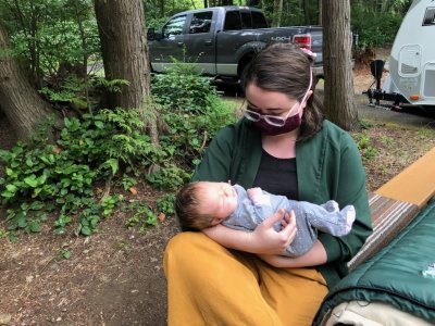 Aunt Bernadette meeting Mackenzie 