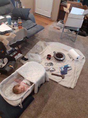 When Dad babysits