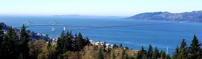 Columbia River Bridge from Astoria Column