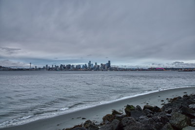 Seattle sunrise (Alki) - October 10, 2020