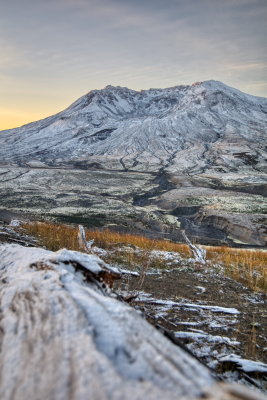 Mt. St. Helens sunrise - October 22, 2020