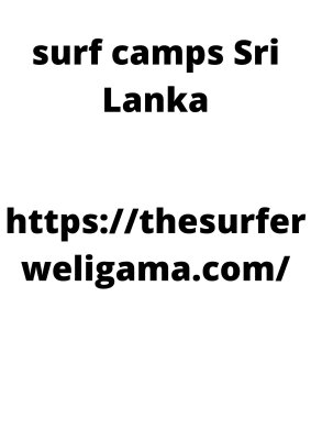 surf camps Sri Lanka
