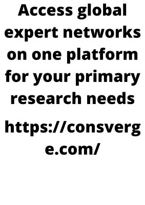 Access global expert networks on one platform for your primary research needs