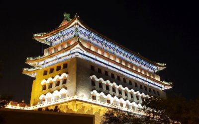 Old Beijing City Gate House