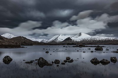 Black mount from Loch na h-Achleise