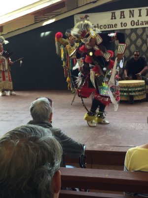 Ojibwe dancer