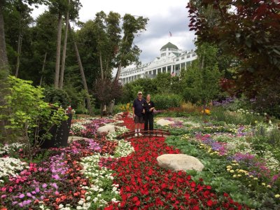 Secret Garden at Hotel Mackinac