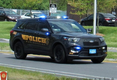 Marlborough MA P9 2021 Ford Police Interceptor Hybrid 