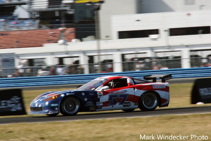  .....Stevenson Motorsports Chevrolet Corvette #REGAGT05 (Riggins)