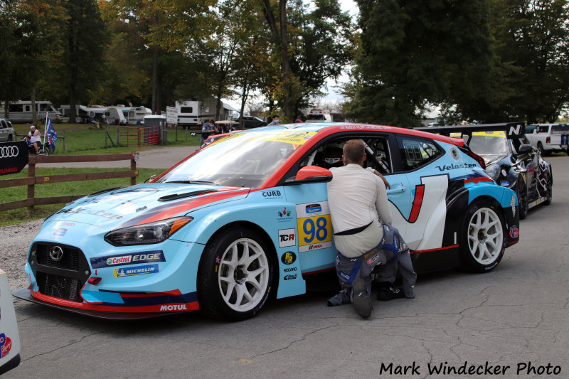 Bryan Herta Autosport w/ Curb Agajanian Hyundai Veloster N TCR