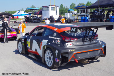 Hyundai Veloster N TCR---BRYAN HERTA AUTOSPORT W/ CURB-AGAJANIAN