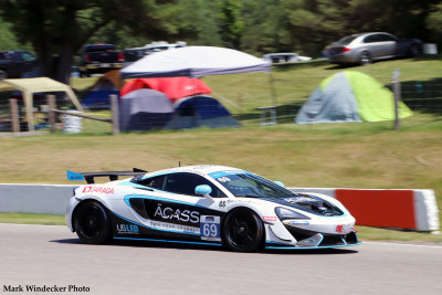 McLaren GT4 Motorsports In Action