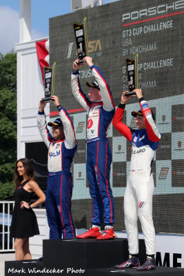 Overall & GT3 Canada 2nd-Alan Metni 1st-Roman DeAngelis 3rd-Ethan Simioni