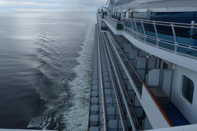 A day at sea before Ketchikan