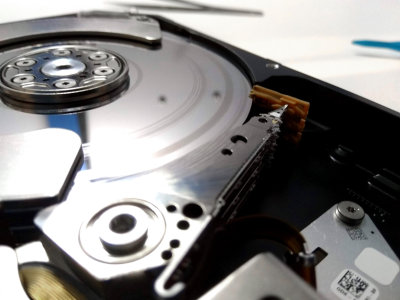 hard-disk-machined-non-recoverable-altered-platters