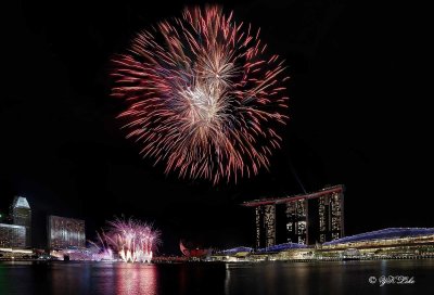 Marina Bay Fireworks 2022