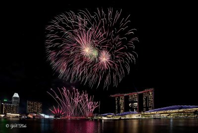 Marina Bay Fireworks 2022