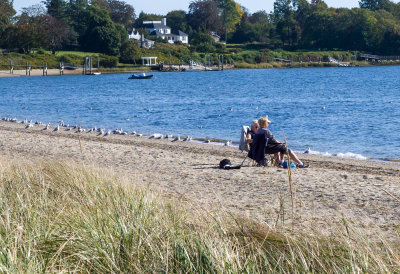 October 202021 sunning on the beach autumnal R0000110.JPG