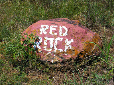 Tourist attraction in Red Rock, Texas