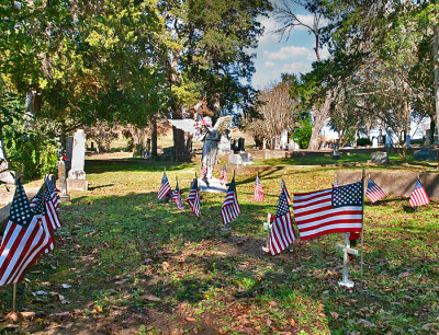 War Babies grave site, Bastrop, TX