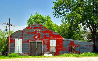 Old building, West, Texas 