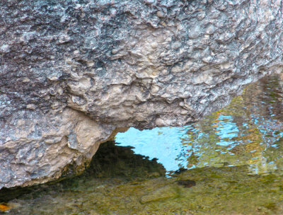 Big rock reflection 