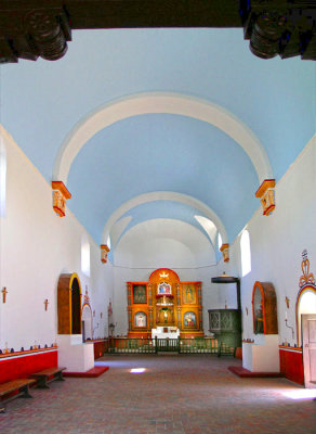 Interior of chapel 
