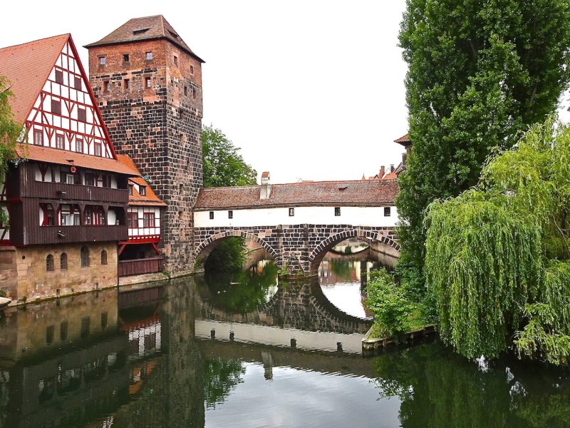 Nuremberg - covered bridge