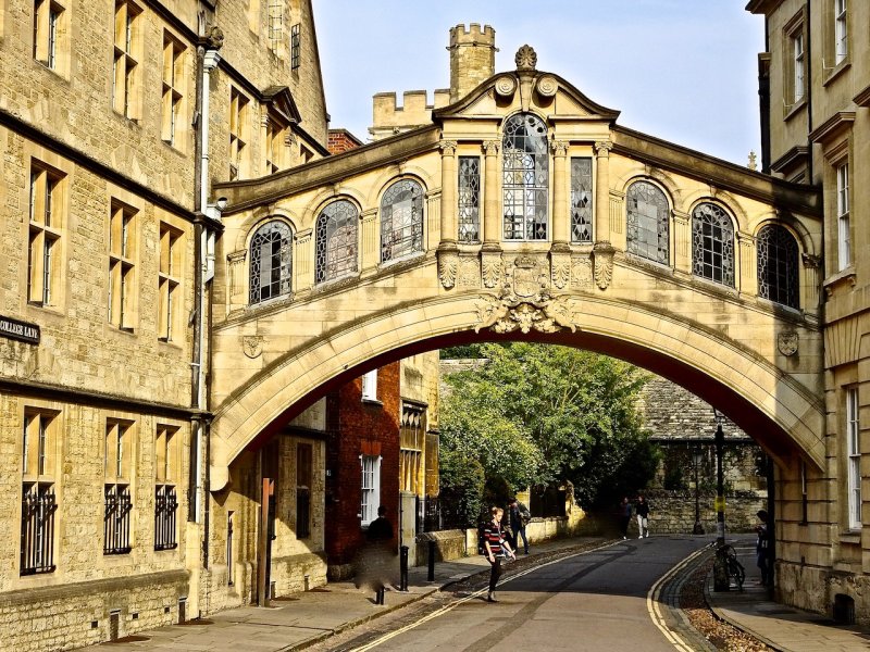 Oxford's Bridge of Sighs, Hertford College