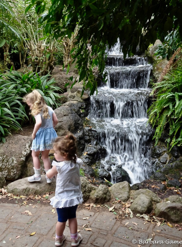 Melbourne's Fitzroy Gardens,  on the city edge