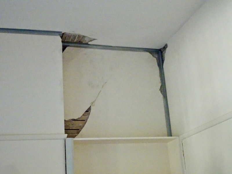 Damage to plaster work after house is re-blocked