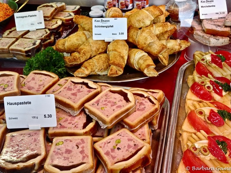 Food selection in Thun