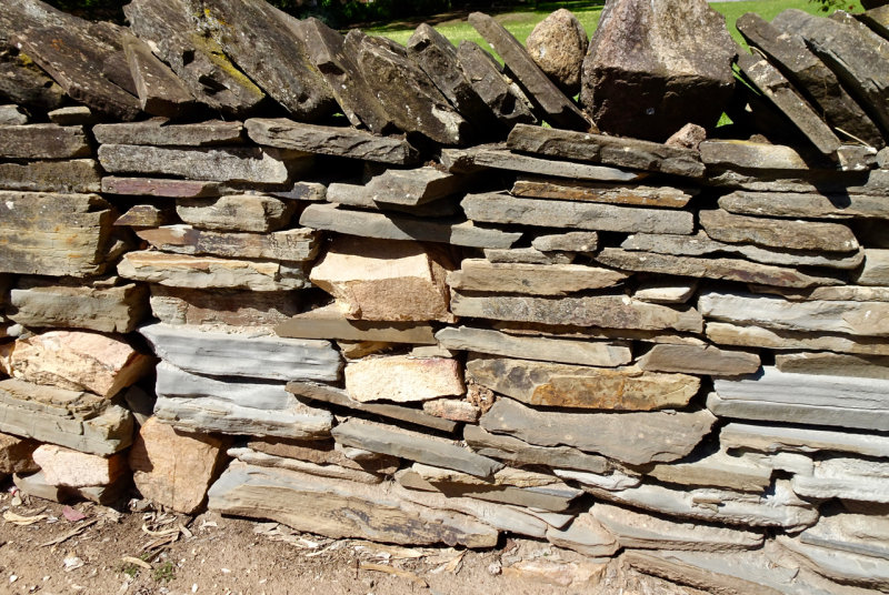 Dry stone wall, Mintaro