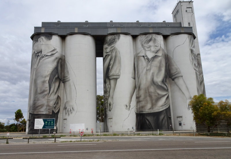 Painted Silos, Coonalpyn, SA