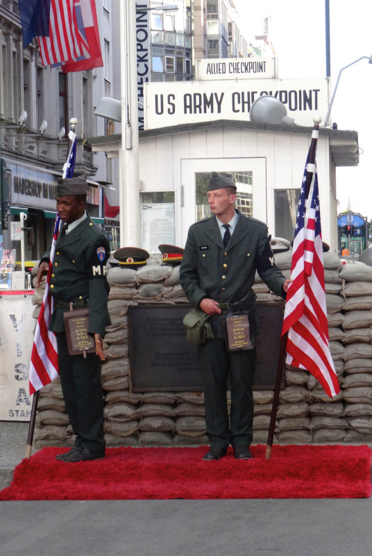 Checkpoint Charlie (now just for tourists)
