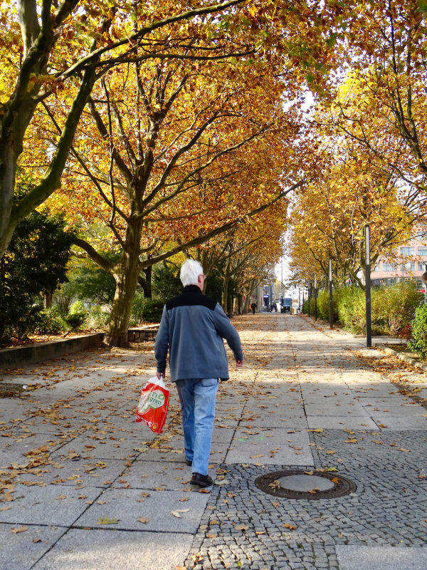 Along Leipzigerstrasse and back to the apartment