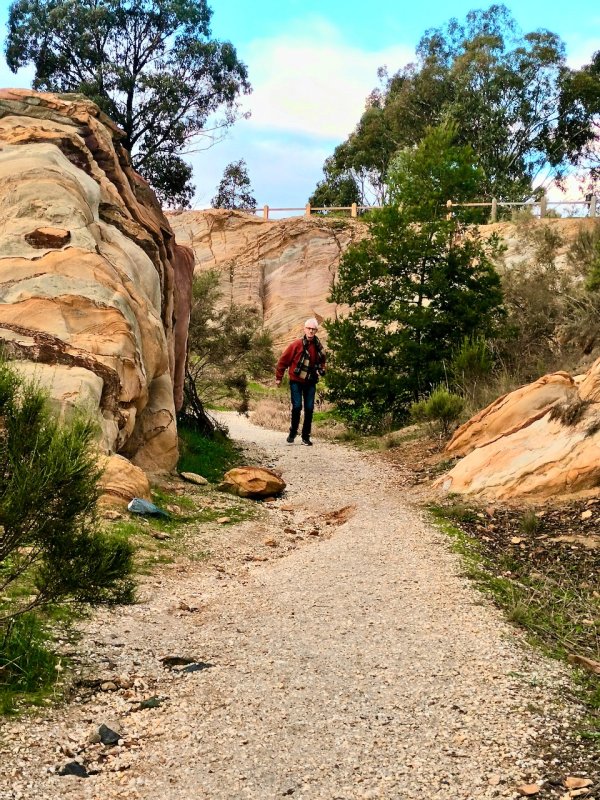 Victoria Hill Mine remains and walking paths