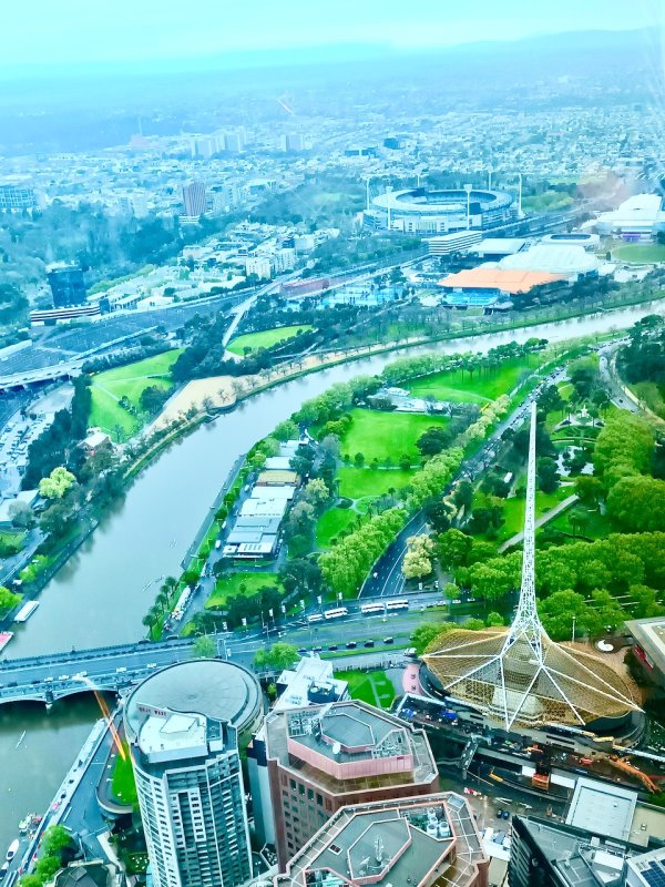 Melbourne from the Eureka Tower
