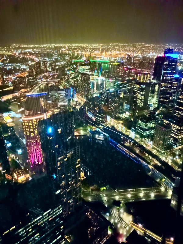 Melbourne from the  Eureka Tower