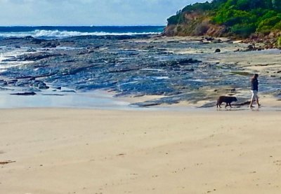 Early morning stroll, Apollo Bay