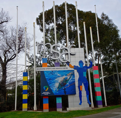 Melbourne Sports and Aquatic Centre, Albert Park Lake