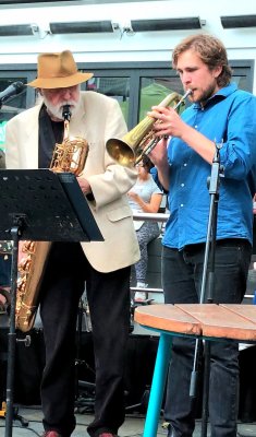 Music at the Prahran Produce Market,