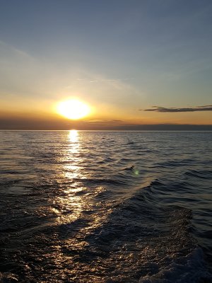 Coucher de soleil, Golfe du Saint-Laurent