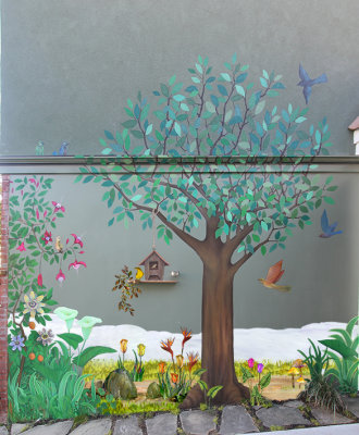 Mural Bird House layout 8c.20