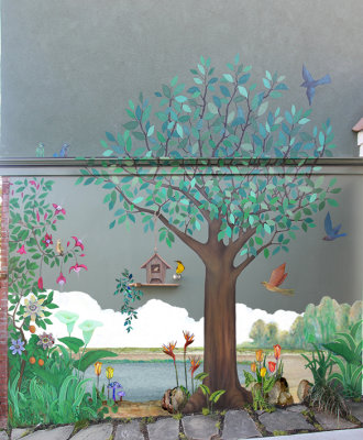 Mural Bird House- layout 