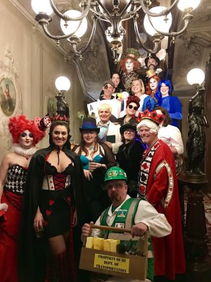 Victoria Mansion Masquerade Mass-up - Alice in Wonderland meets Dorothy and Oz